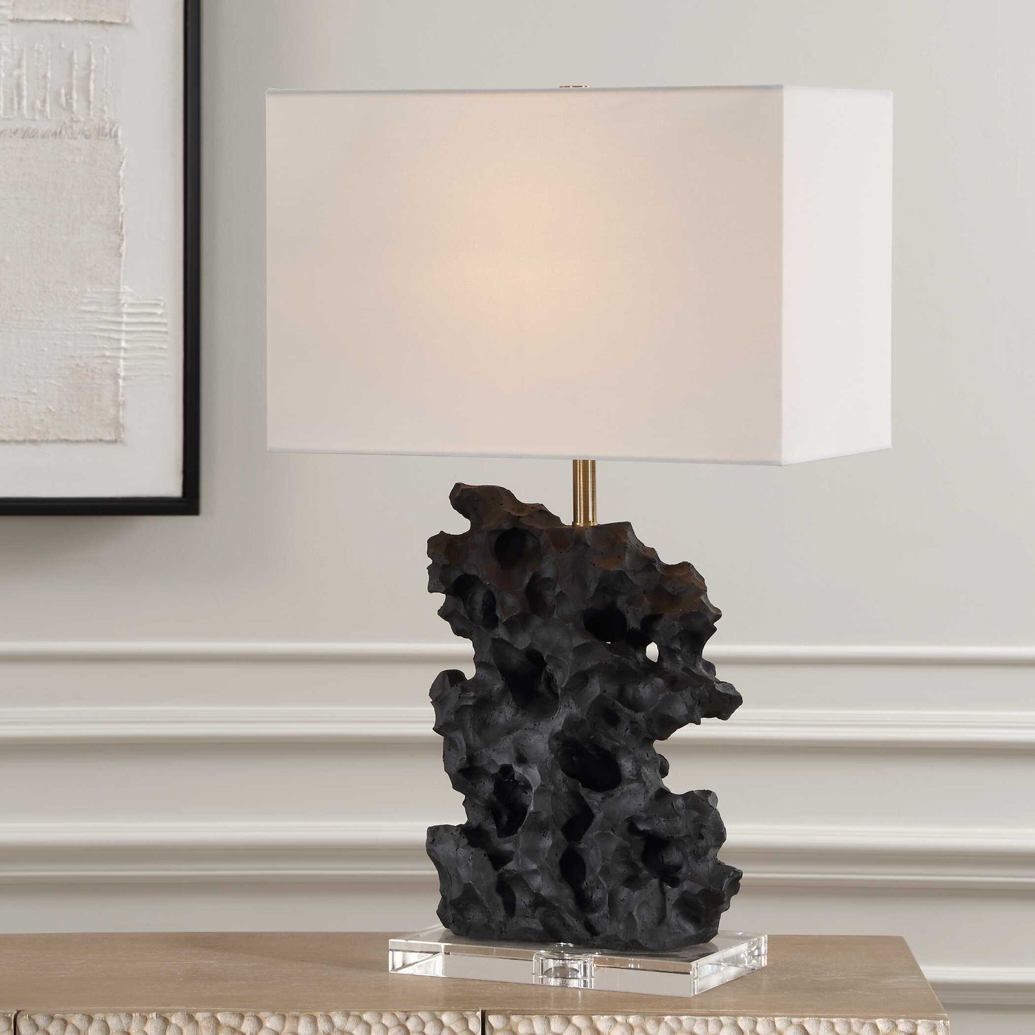 UTTERMOST, BASALT TABLE LAMP, TABLE LAMPS