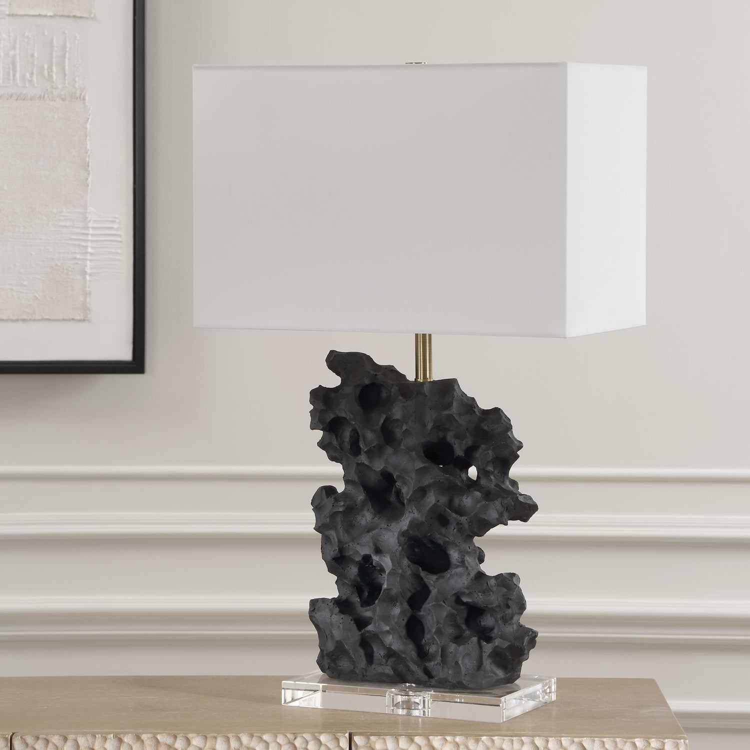 UTTERMOST, Basalt Table Lamp, TABLE LAMPS