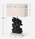 UTTERMOST, BASALT TABLE LAMP, TABLE LAMPS