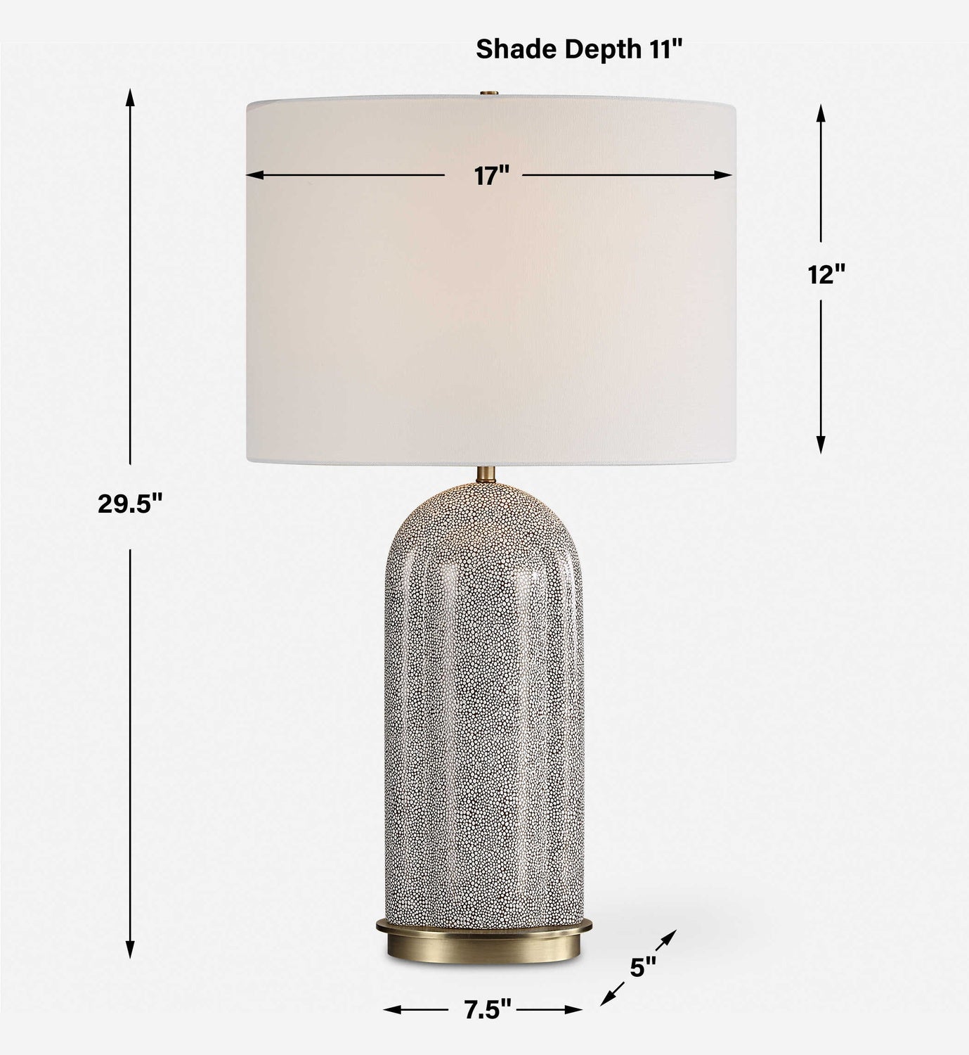 UTTERMOST, Dapple Table Lamp, TABLE LAMPS