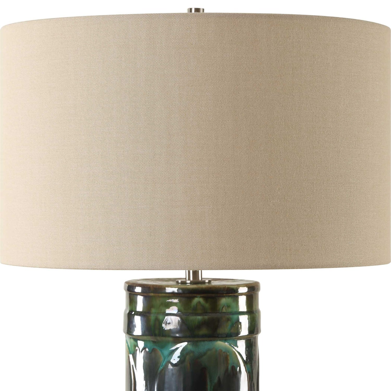 UTTERMOST, LOCH GLAZE TABLE LAMP, TABLE LAMPS