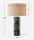 UTTERMOST, Loch Glaze Table Lamp, TABLE LAMPS
