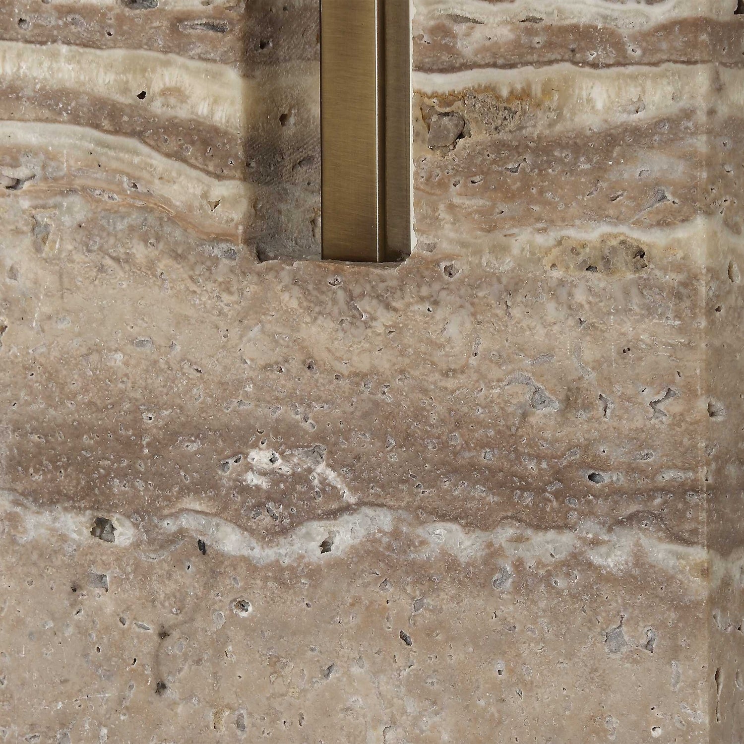 UTTERMOST, Turning Point Travertine Table Lamp, TABLE LAMPS