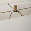 UTTERMOST, TURNING POINT TRAVERTINE TABLE LAMP, TABLE LAMPS