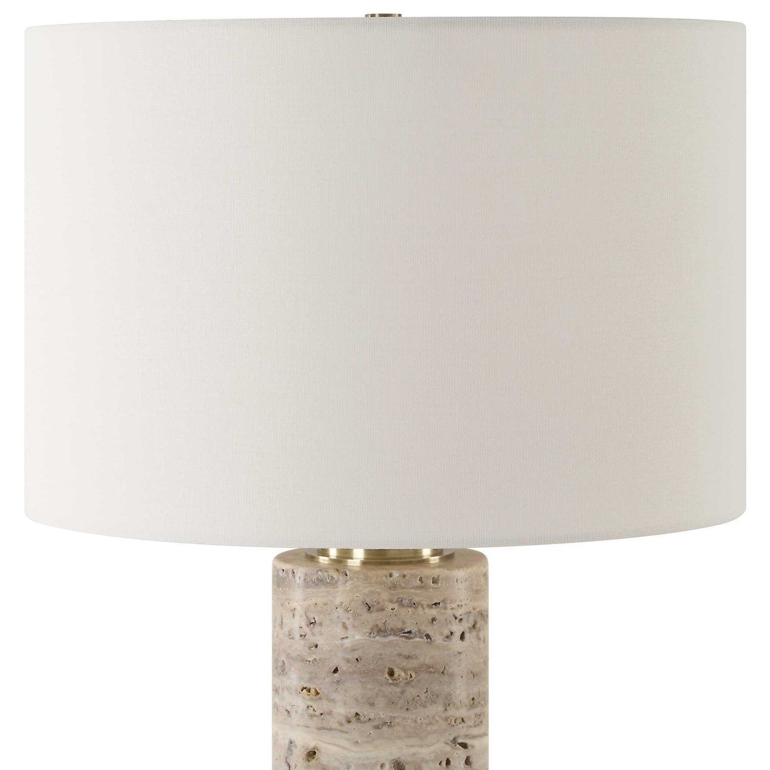 UTTERMOST, CORTADO TRAVERTINE TABLE LAMP, TABLE LAMPS