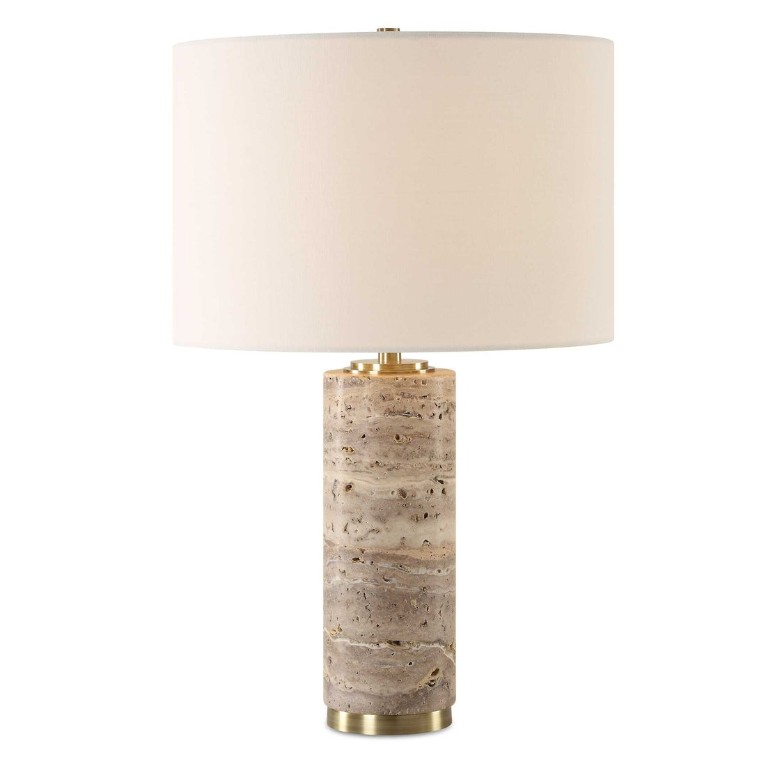 UTTERMOST, CORTADO TRAVERTINE TABLE LAMP, TABLE LAMPS