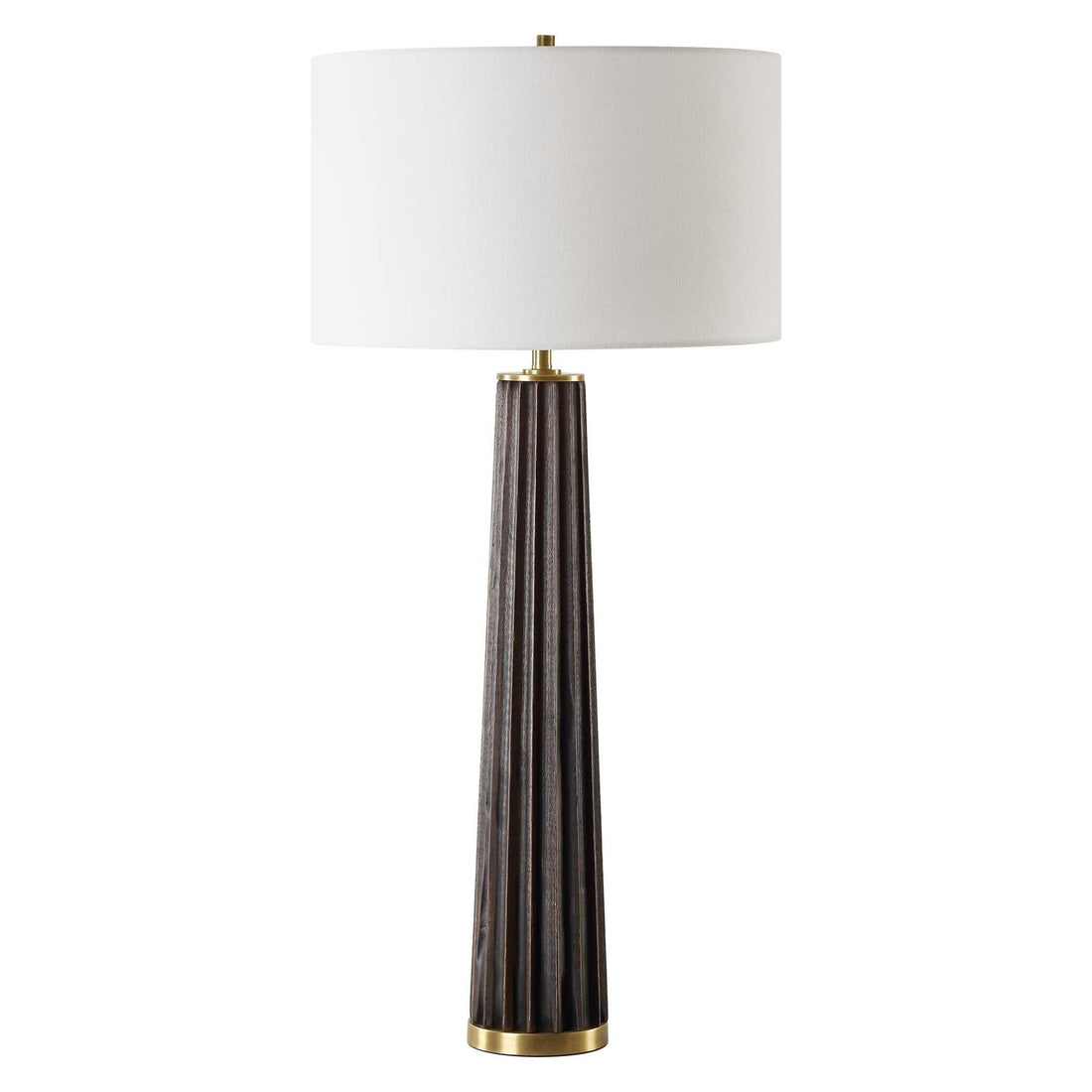 UTTERMOST, FORAGE SCALLOPED TABLE LAMP, TABLE LAMPS