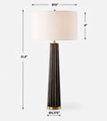 UTTERMOST, Forage Scalloped Table Lamp, TABLE LAMPS