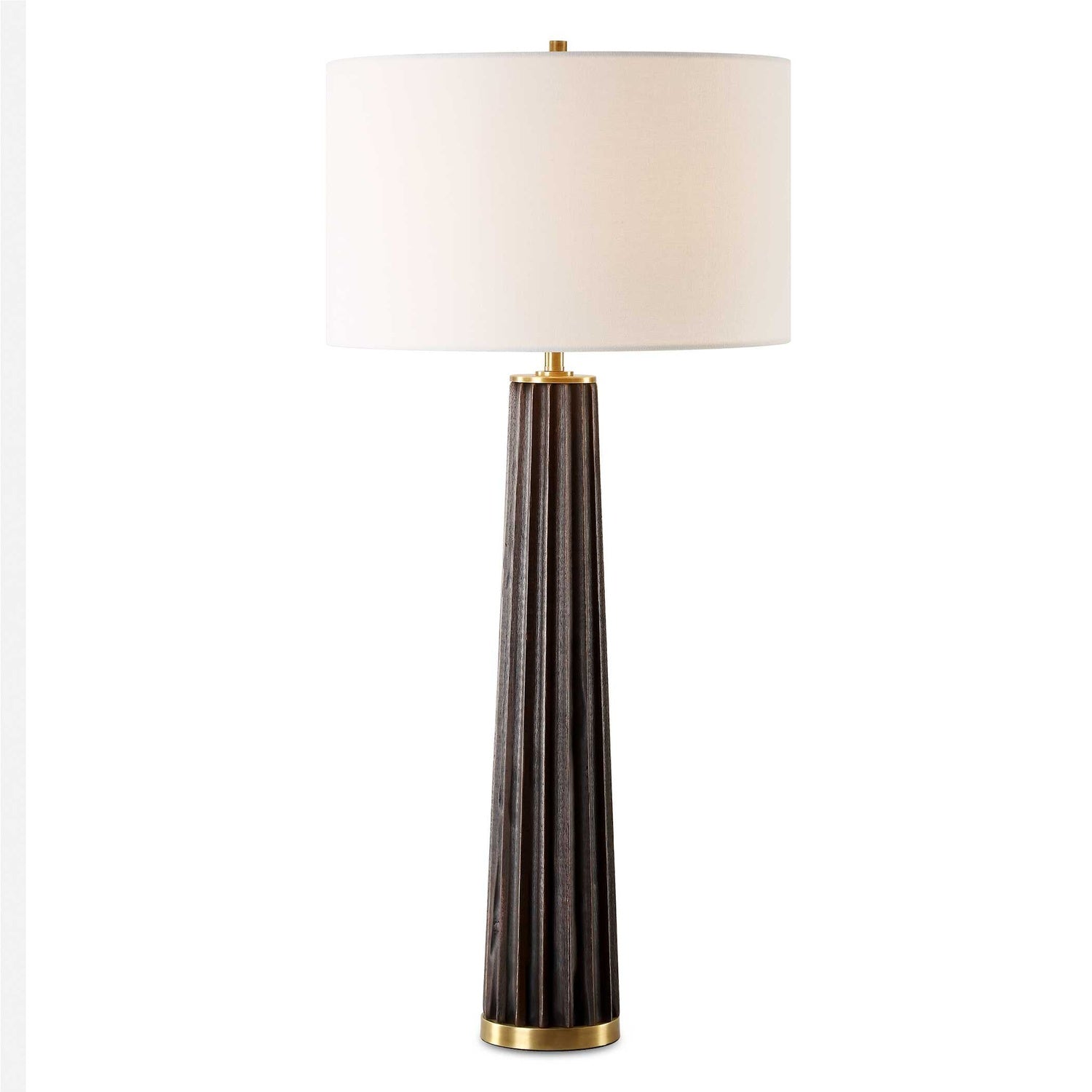 UTTERMOST, FORAGE SCALLOPED TABLE LAMP, TABLE LAMPS
