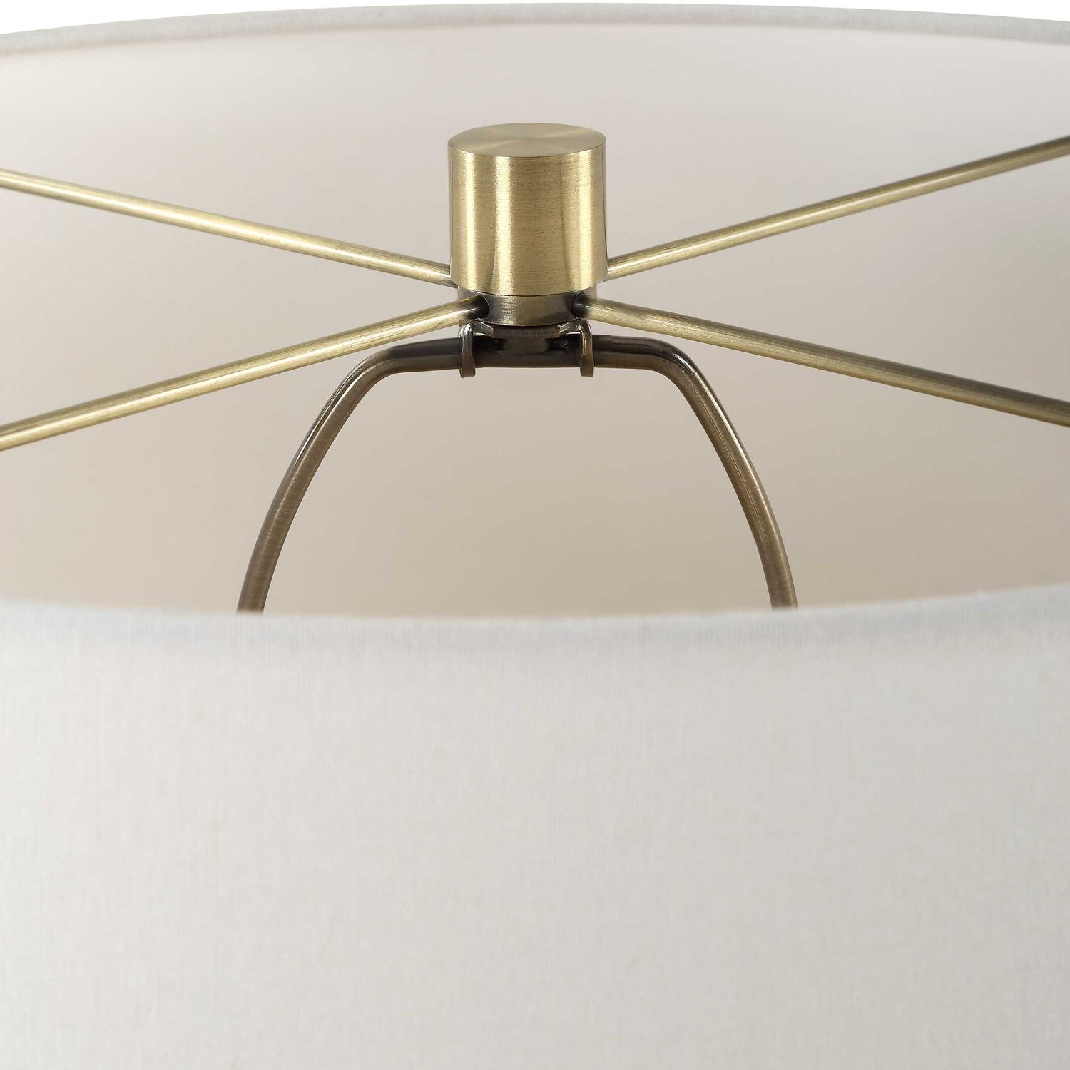 UTTERMOST, Out Of Time Seeded Table Lamp, TABLE LAMPS