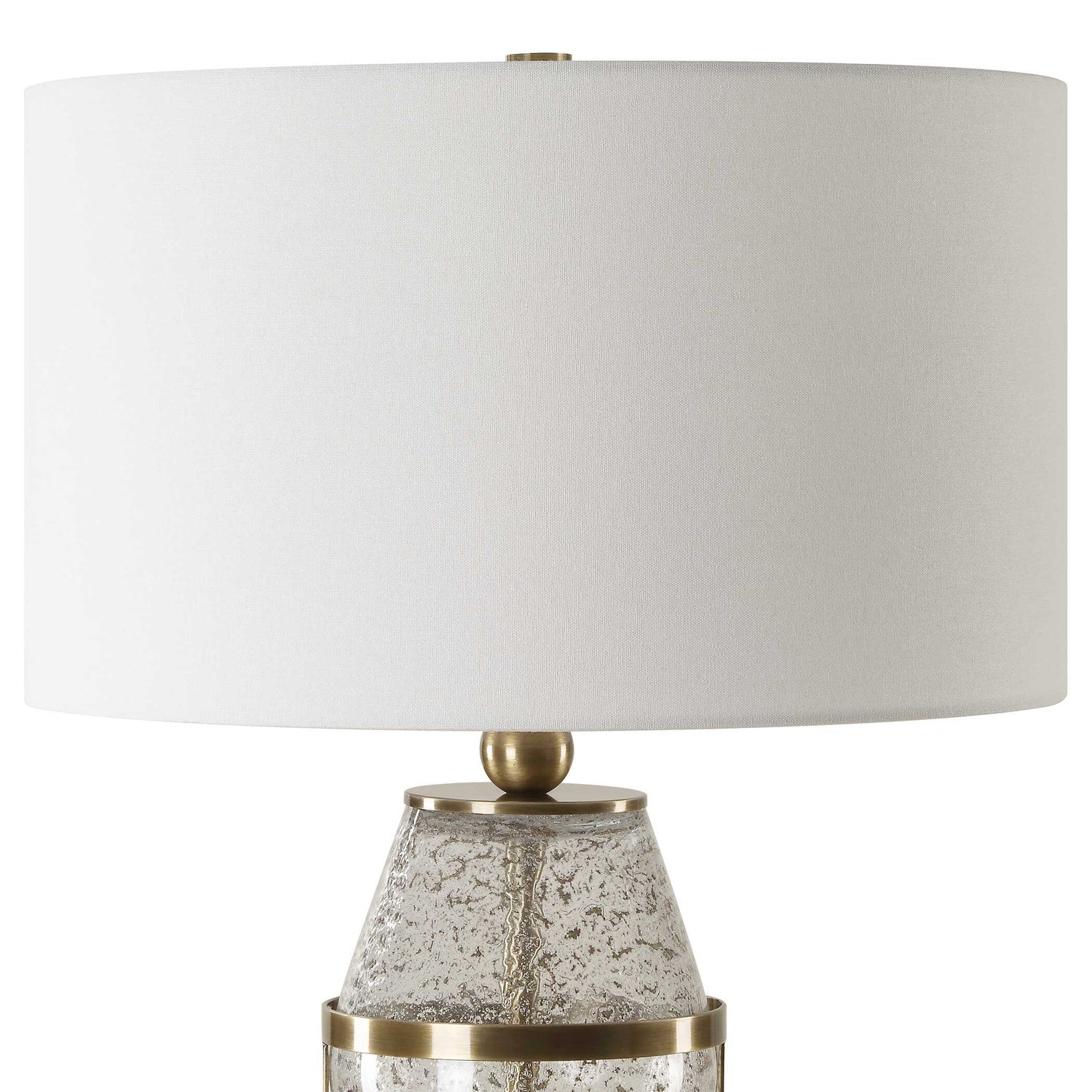 UTTERMOST, Out Of Time Seeded Table Lamp, TABLE LAMPS