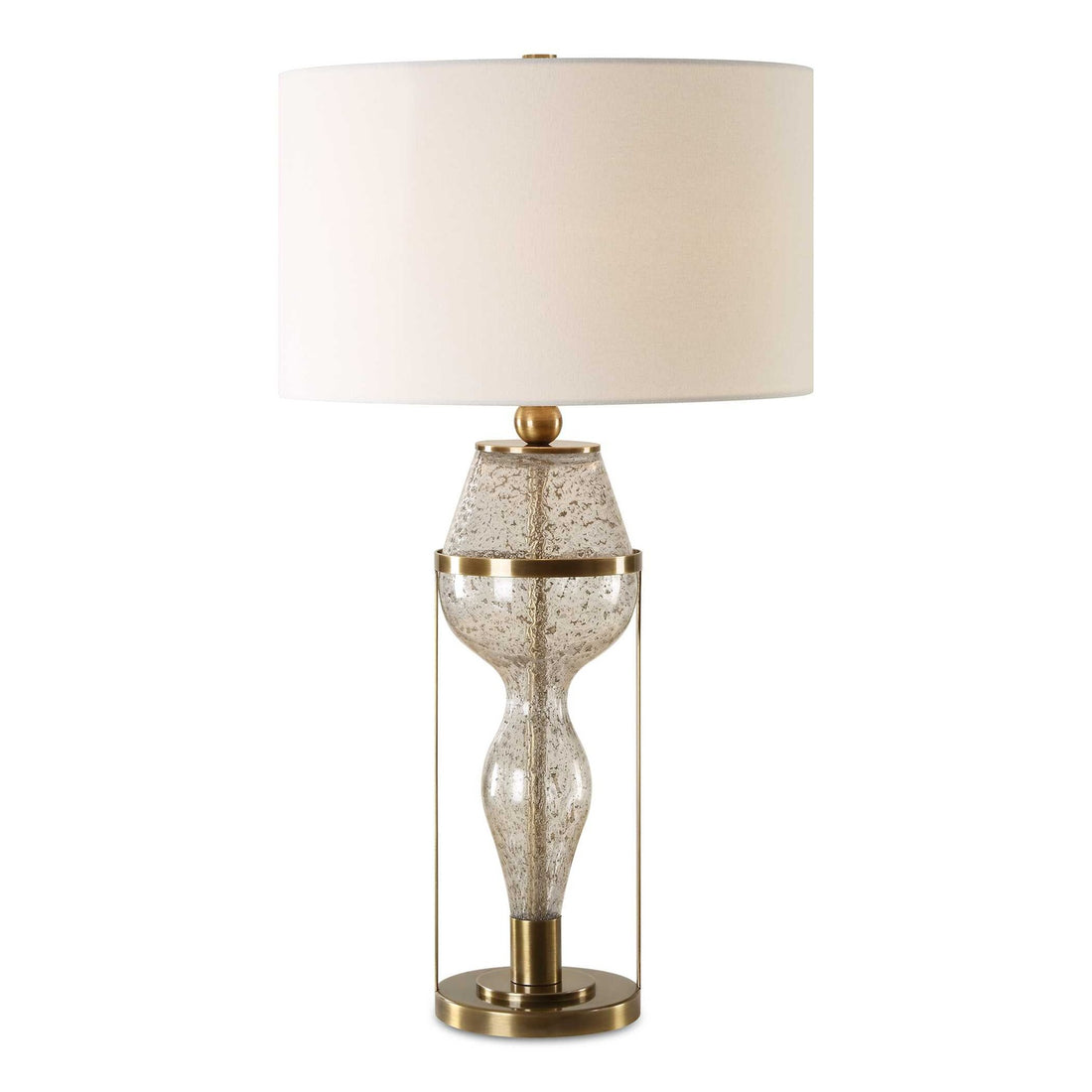 UTTERMOST, OUT OF TIME SEEDED TABLE LAMP, TABLE LAMPS