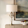 UTTERMOST, Out Of Time Seeded Table Lamp, TABLE LAMPS