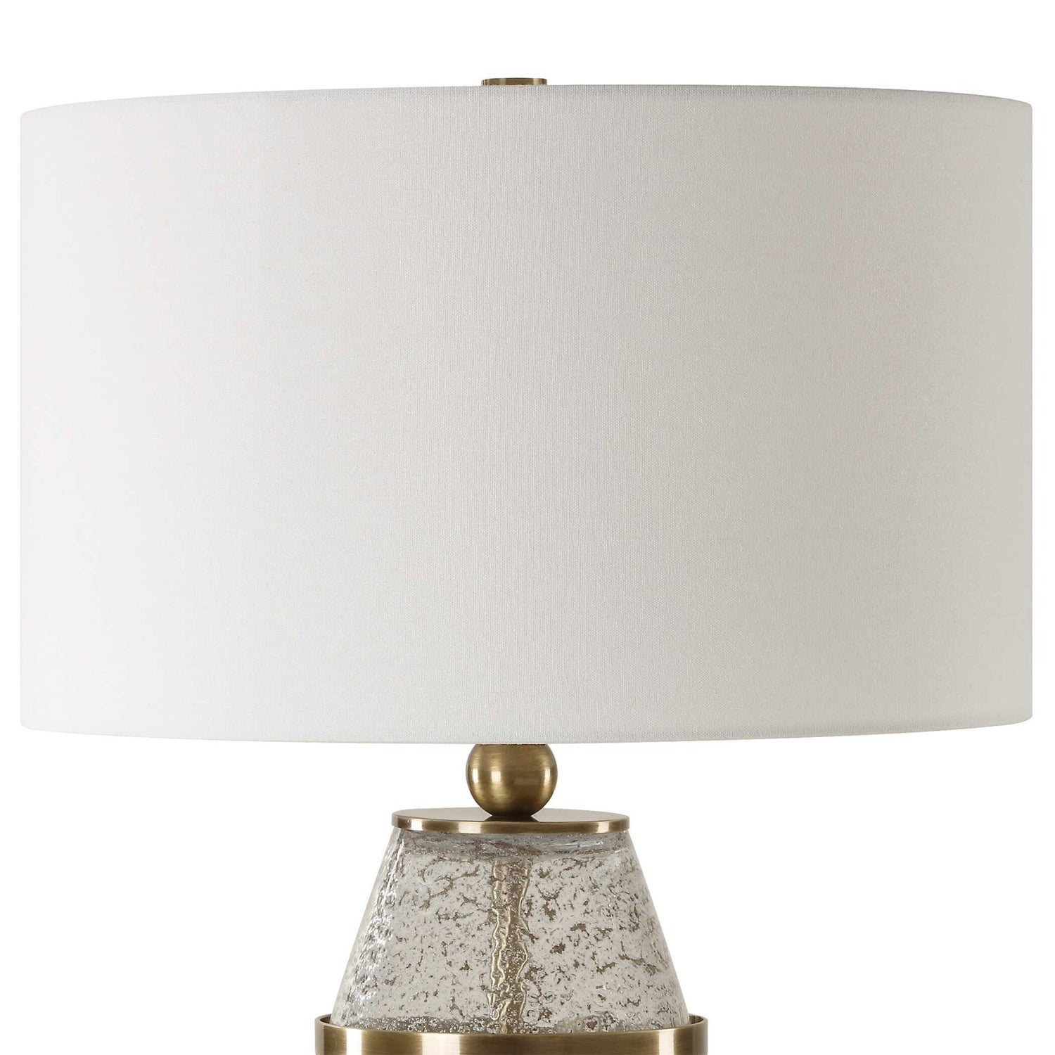 UTTERMOST, Out Of Time Seeded Table Lamp, TABLE LAMPS