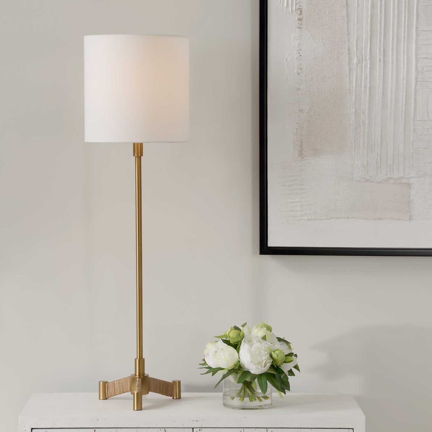 UTTERMOST, LAUTOKA BUFFET LAMP, TABLE LAMPS
