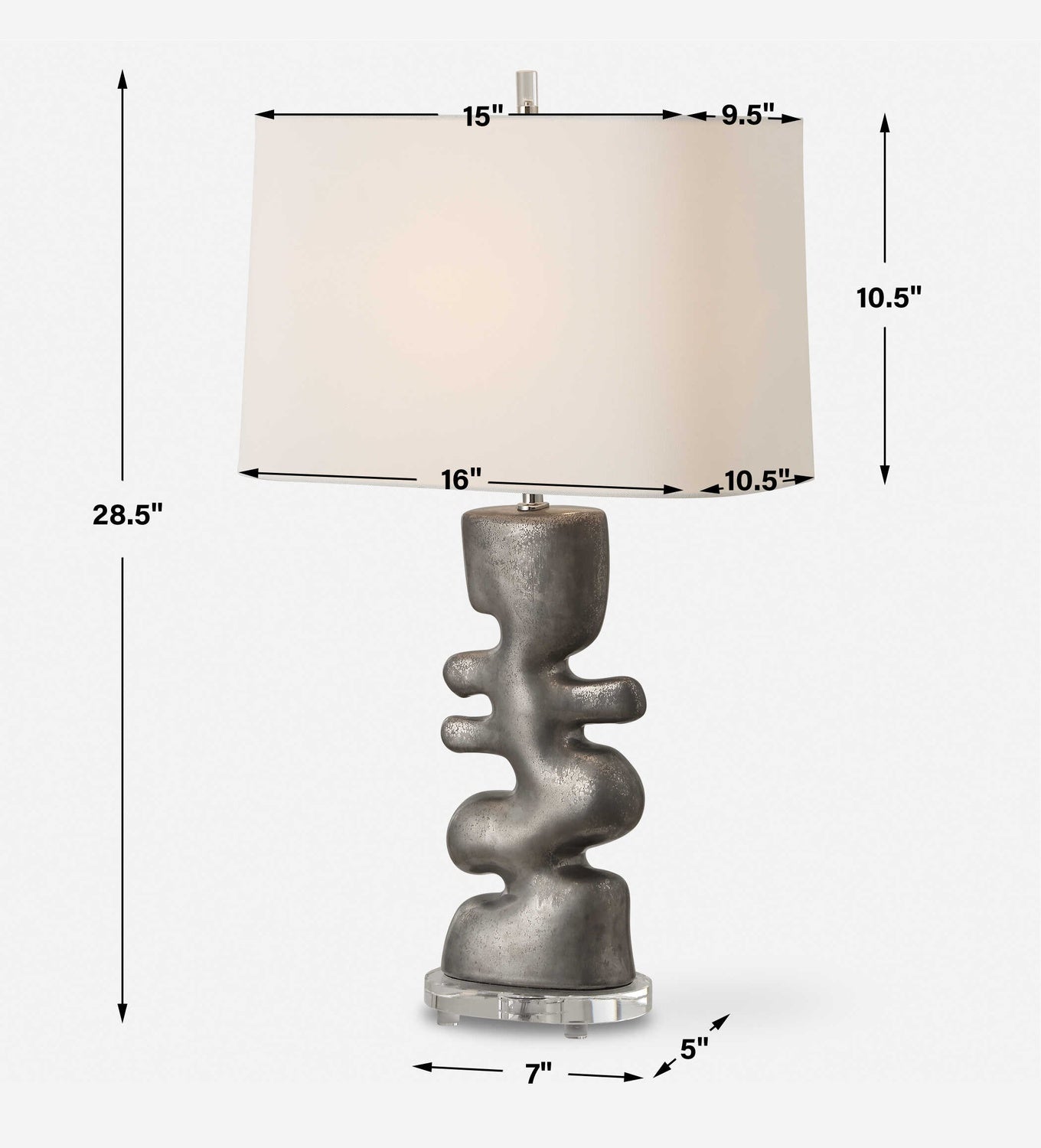 UTTERMOST, Free Flowing Table Lamp, TABLE LAMPS