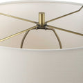 UTTERMOST, AUBREY TRAVERTINE TABLE LAMP, TABLE LAMPS
