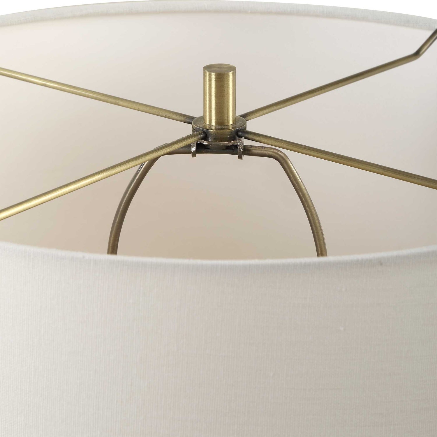 UTTERMOST, Aubrey Travertine Table Lamp, TABLE LAMPS