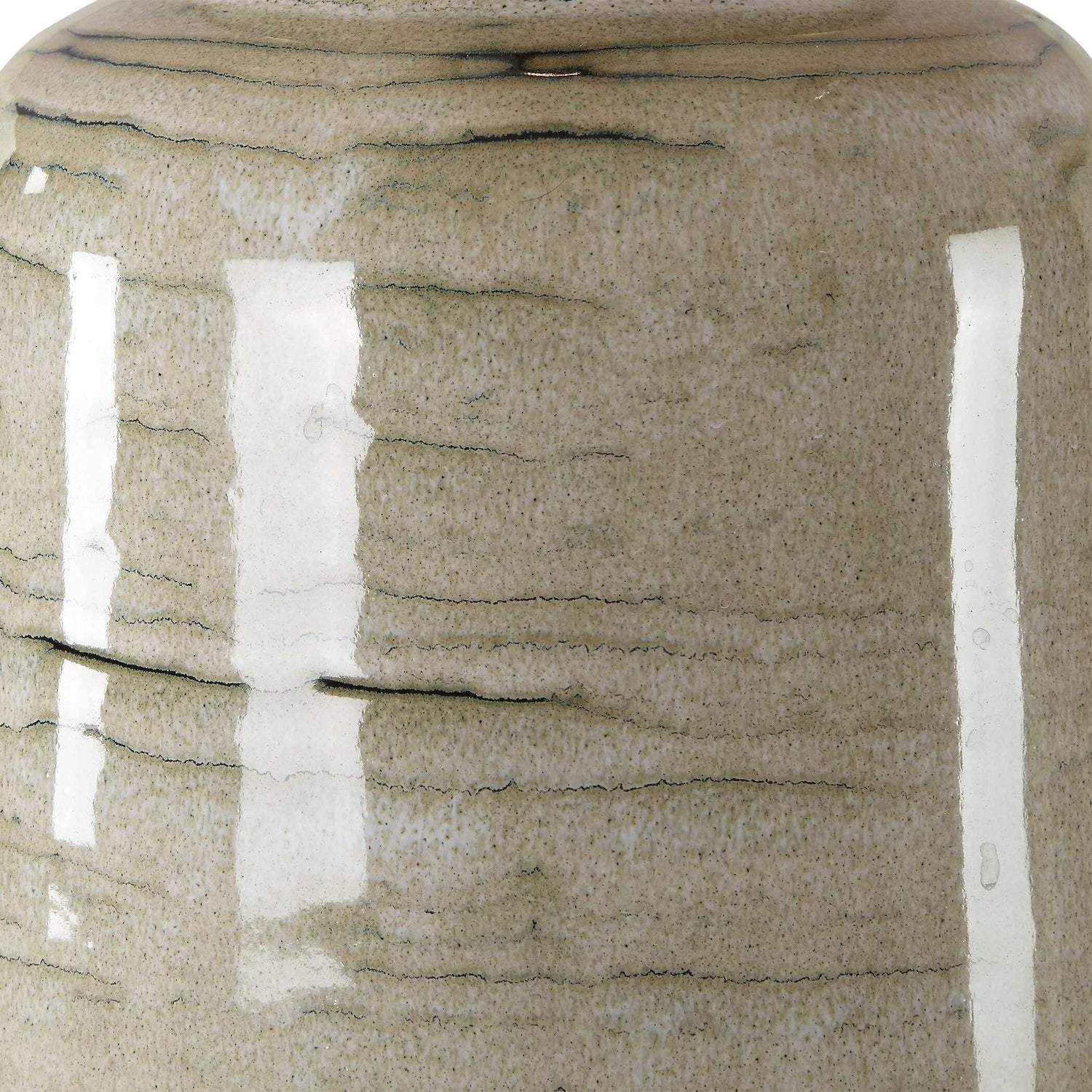 UTTERMOST, STRATA GLAZE TABLE LAMP, TABLE LAMPS