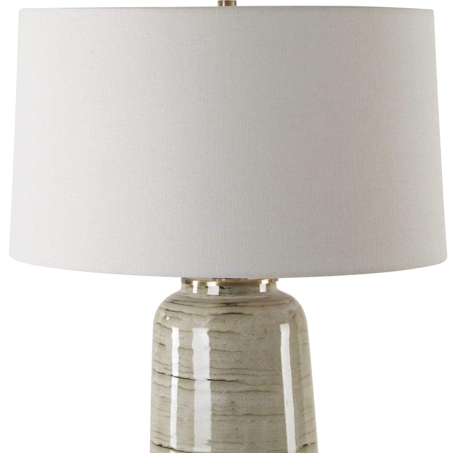 UTTERMOST, Strata Glaze Table Lamp, TABLE LAMPS