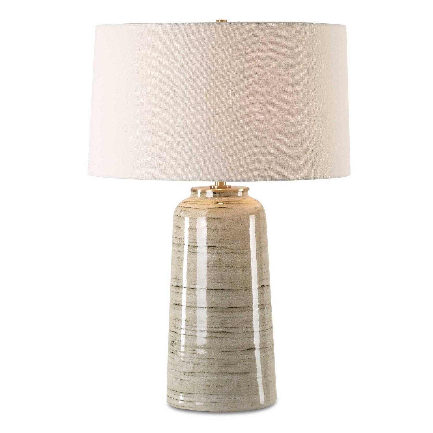 UTTERMOST, STRATA GLAZE TABLE LAMP, TABLE LAMPS