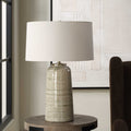 UTTERMOST, STRATA GLAZE TABLE LAMP, TABLE LAMPS