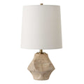UTTERMOST, INDENT TRAVERTINE ACCENT LAMP, TABLE LAMPS
