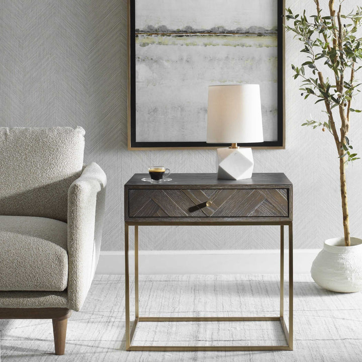 UTTERMOST, A Cut Above Table Lamp, TABLE LAMPS
