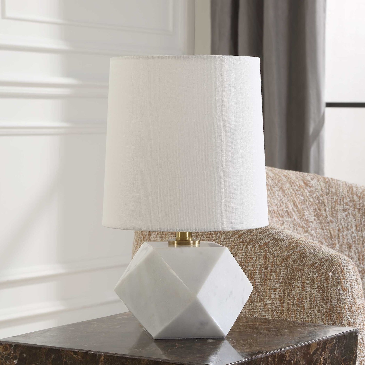 UTTERMOST, A CUT ABOVE TABLE LAMP, TABLE LAMPS