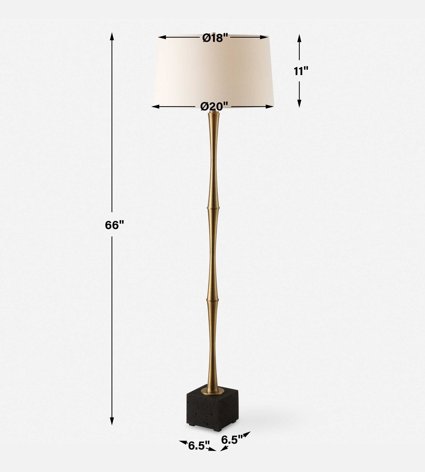 UTTERMOST, SHINO ANTIQUE FLOOR LAMP, FLOOR LAMP