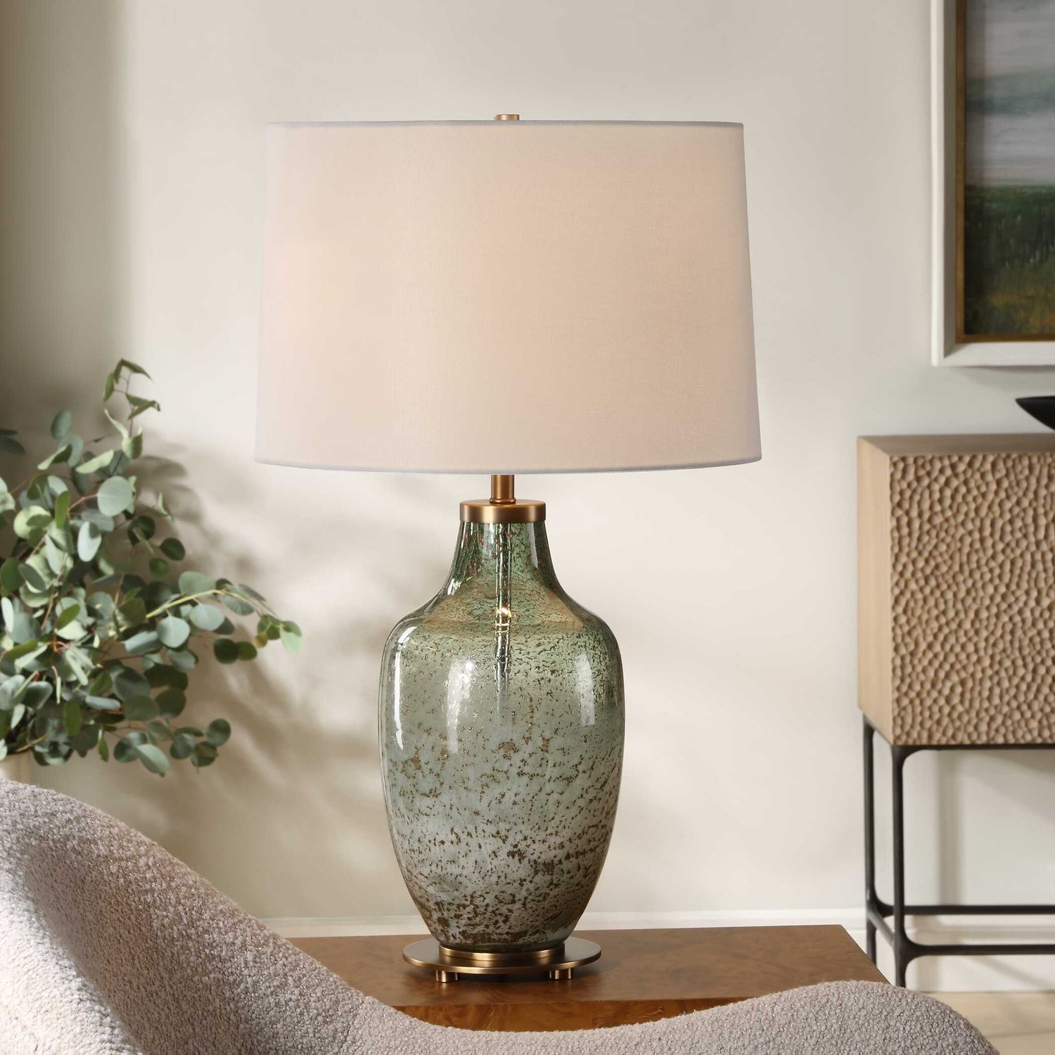UTTERMOST, Chianti Olive Table Lamp, TABLE LAMPS