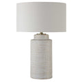 UTTERMOST, Crimp Ribbed Table Lamp, TABLE LAMPS