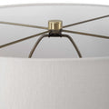 UTTERMOST, CRIMP RIBBED TABLE LAMP, TABLE LAMPS