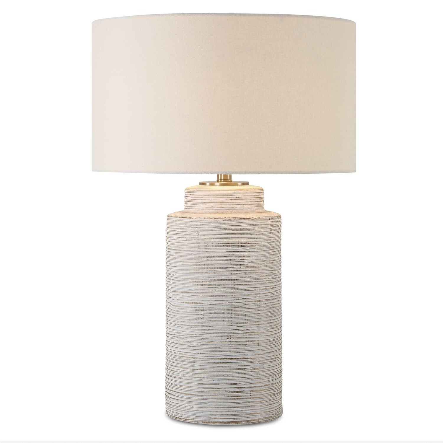 UTTERMOST, CRIMP RIBBED TABLE LAMP, TABLE LAMPS