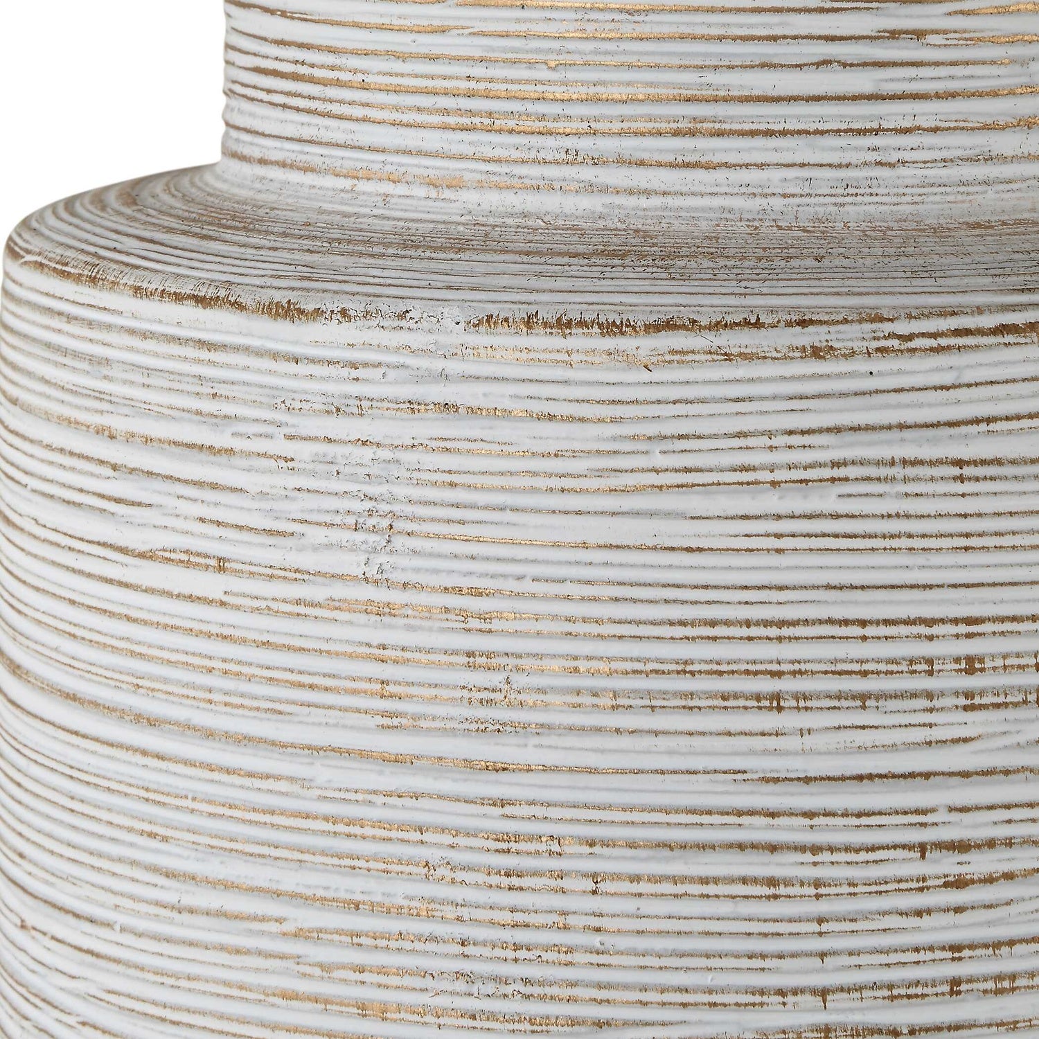 UTTERMOST, Crimp Ribbed Table Lamp, TABLE LAMPS