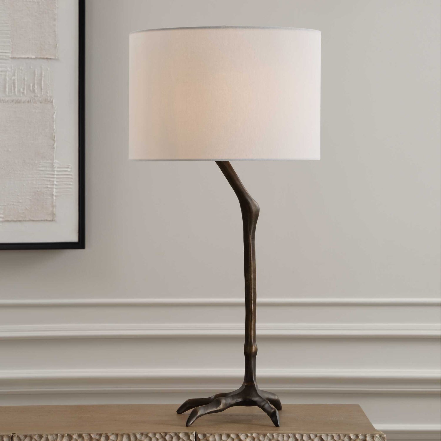 UTTERMOST, Perch Bird-Leg Table Lamp, TABLE LAMPS