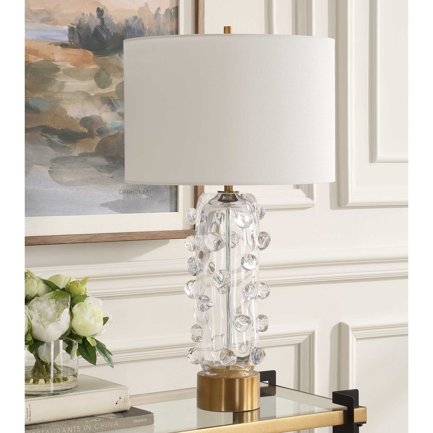 UTTERMOST, Aura Table Lamp, TABLE LAMPS