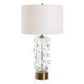 UTTERMOST, AURA CLEAR TABLE LAMP, TABLE LAMPS