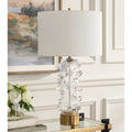 UTTERMOST, AURA CLEAR TABLE LAMP, TABLE LAMPS