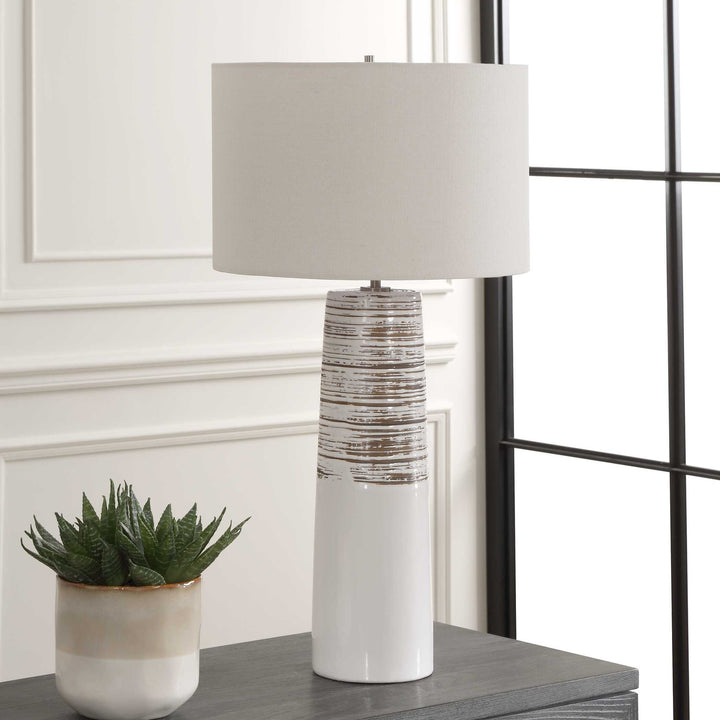 UTTERMOST, Haven Glaze Table Lamp, TABLE LAMPS