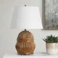 UTTERMOST, REED HONEY TABLE LAMP, TABLE LAMPS