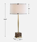 UTTERMOST, BOOKER THIN TABLE LAMP, TABLE LAMPS