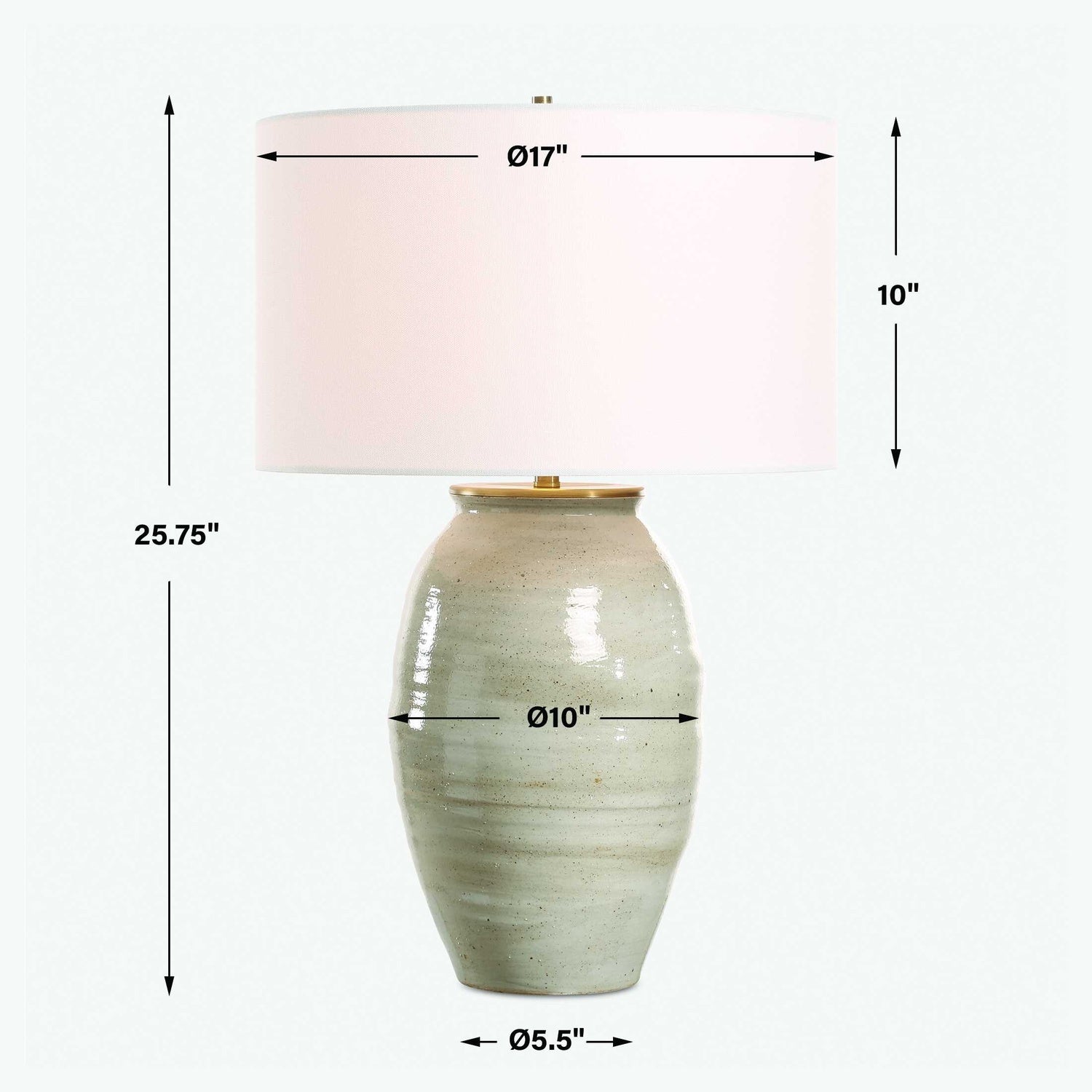 UTTERMOST, AMOS TABLE LAMP, TABLE LAMPS