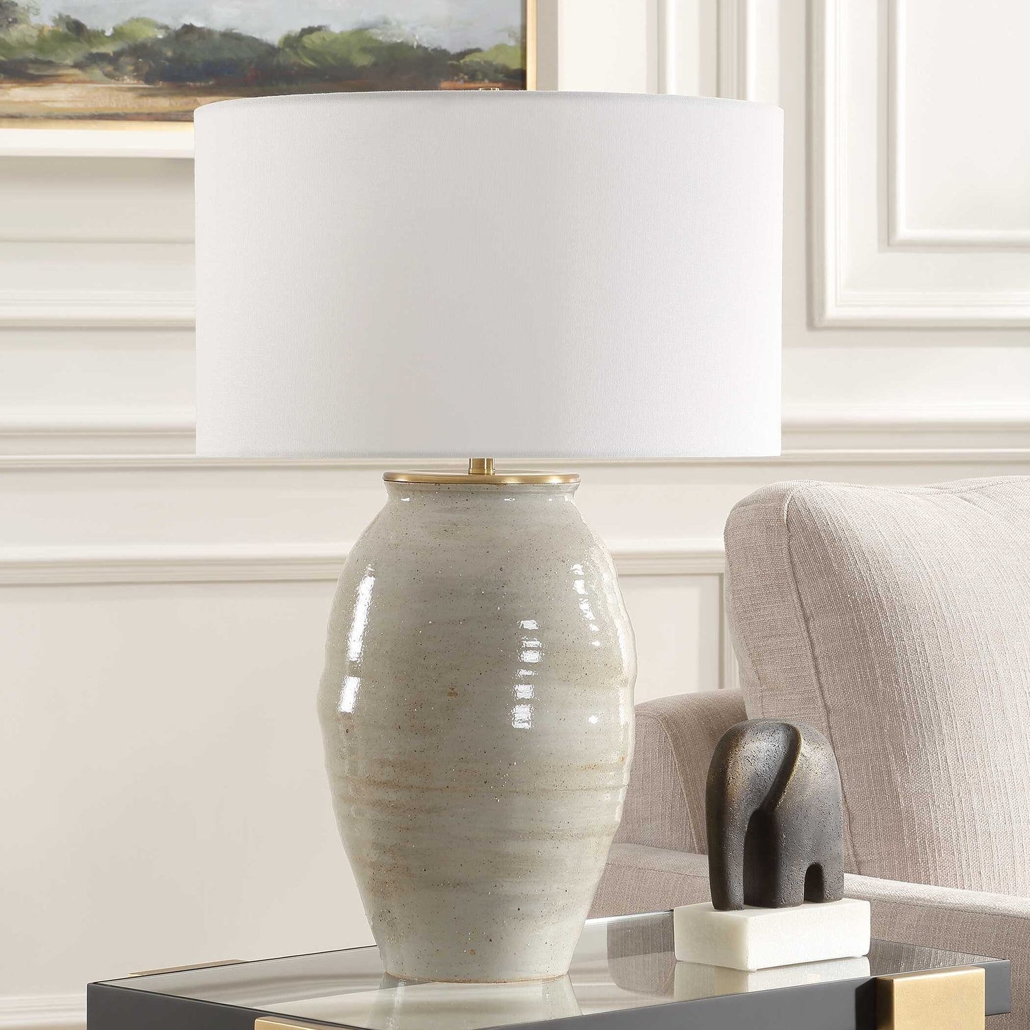 UTTERMOST, Amos Table Lamp, TABLE LAMPS