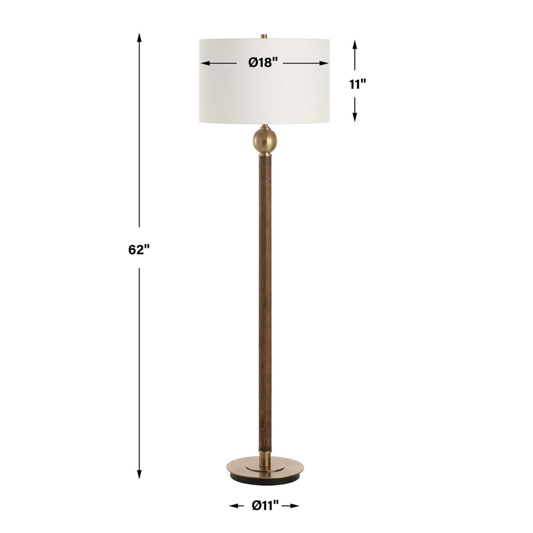 UTTERMOST, KEROS FLOOR LAMP, FLOOR LAMP