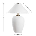 UTTERMOST, MERRITON MATT TABLE LAMP, TABLE LAMPS