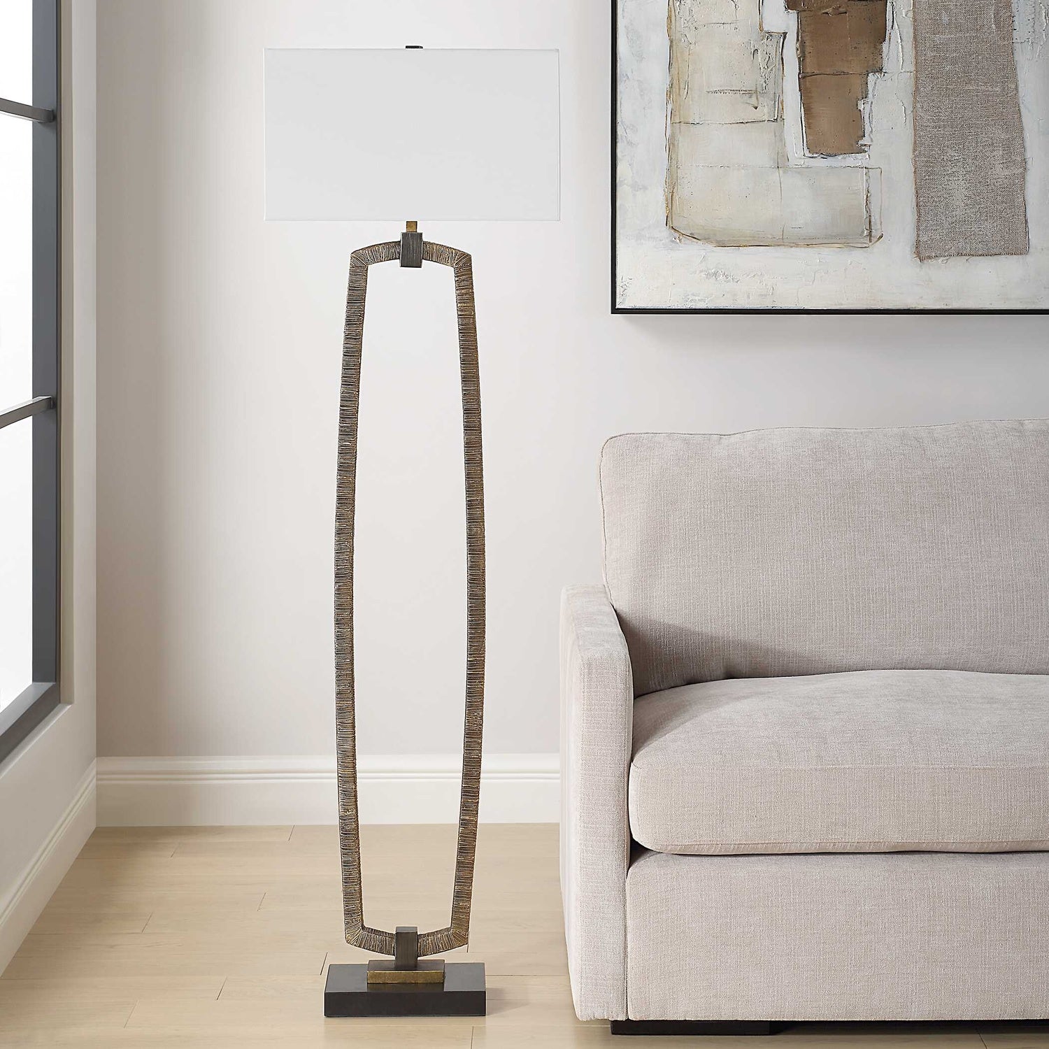 UTTERMOST, RELIC FLOOR LAMP, FLOOR LAMP