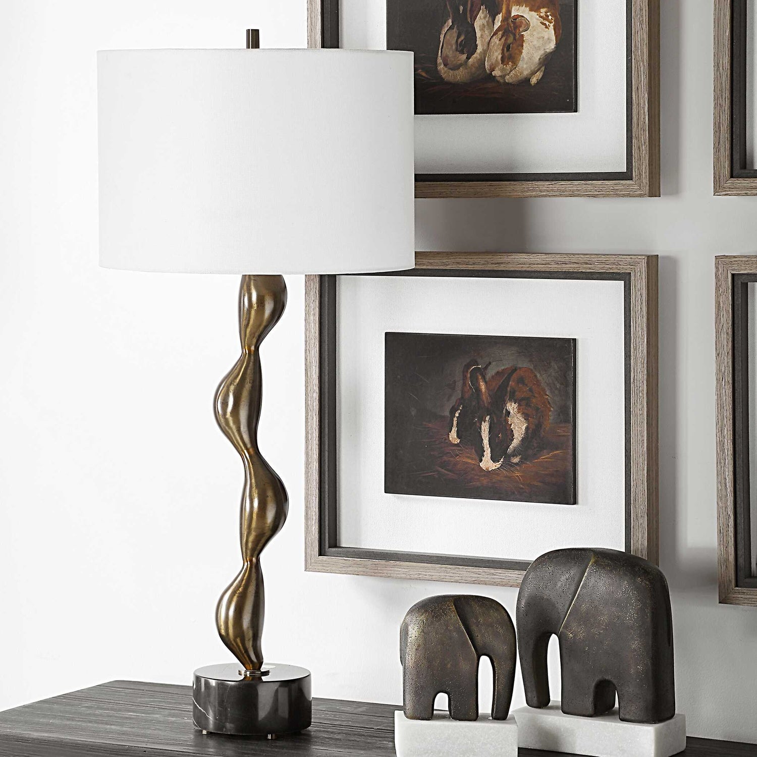 UTTERMOST, REMOLINO TABLE LAMP, TABLE LAMPS
