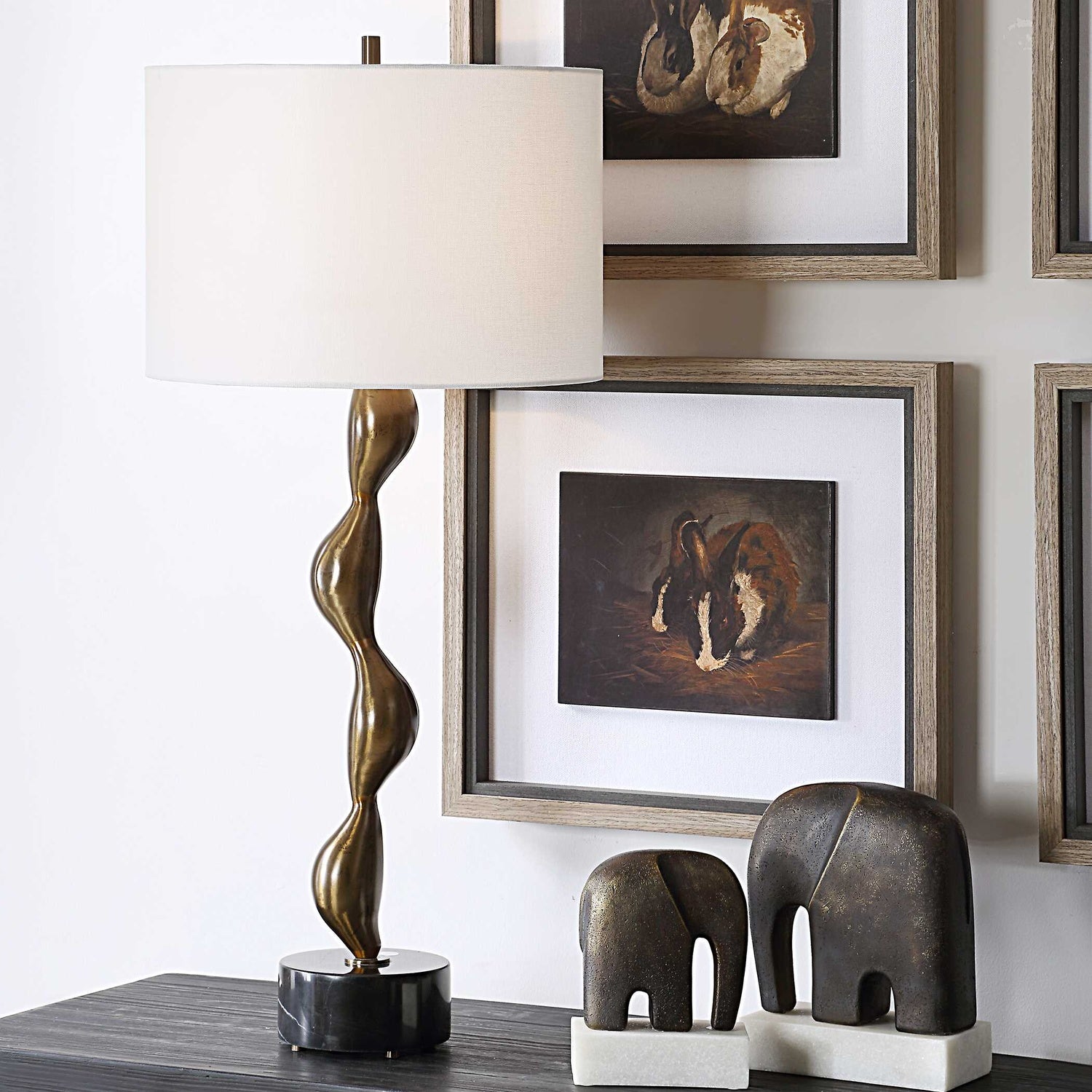 UTTERMOST, Remolino Table Lamp, TABLE LAMPS