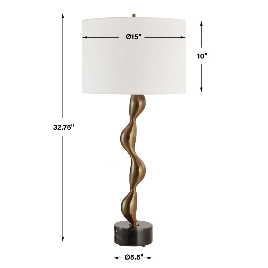 UTTERMOST, REMOLINO TABLE LAMP, TABLE LAMPS